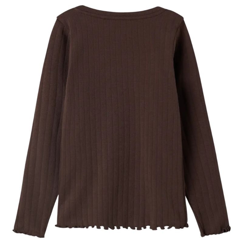 Bruine top Lalla - Capuchon Fashion