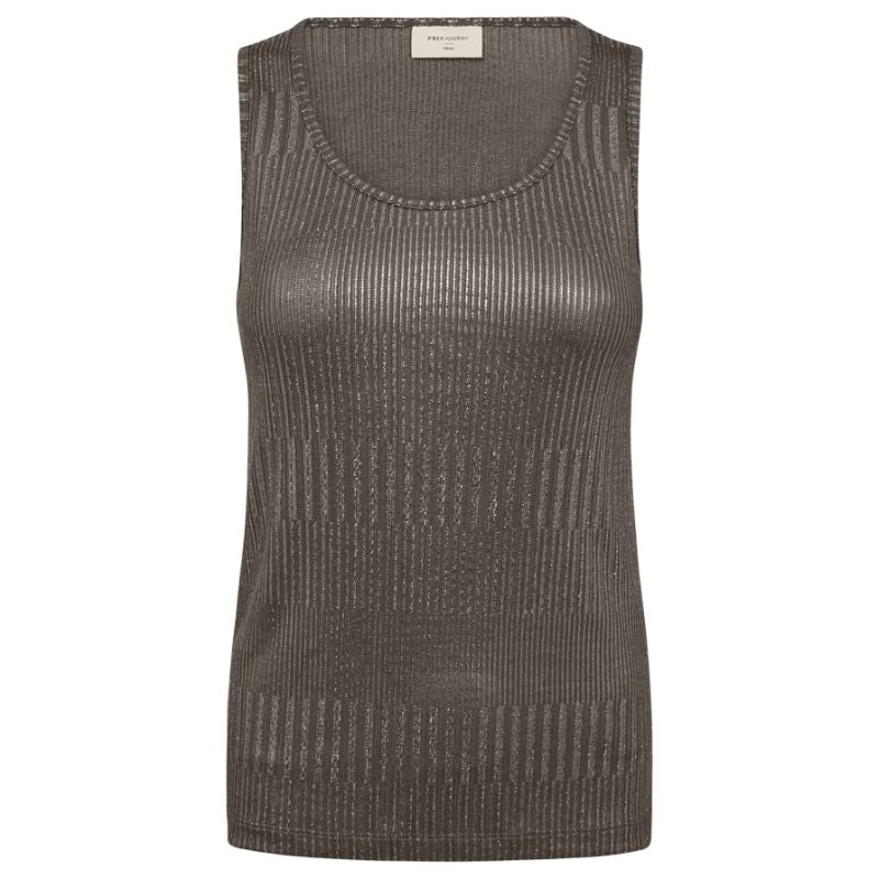 Bruine top Matter - Capuchon Fashion