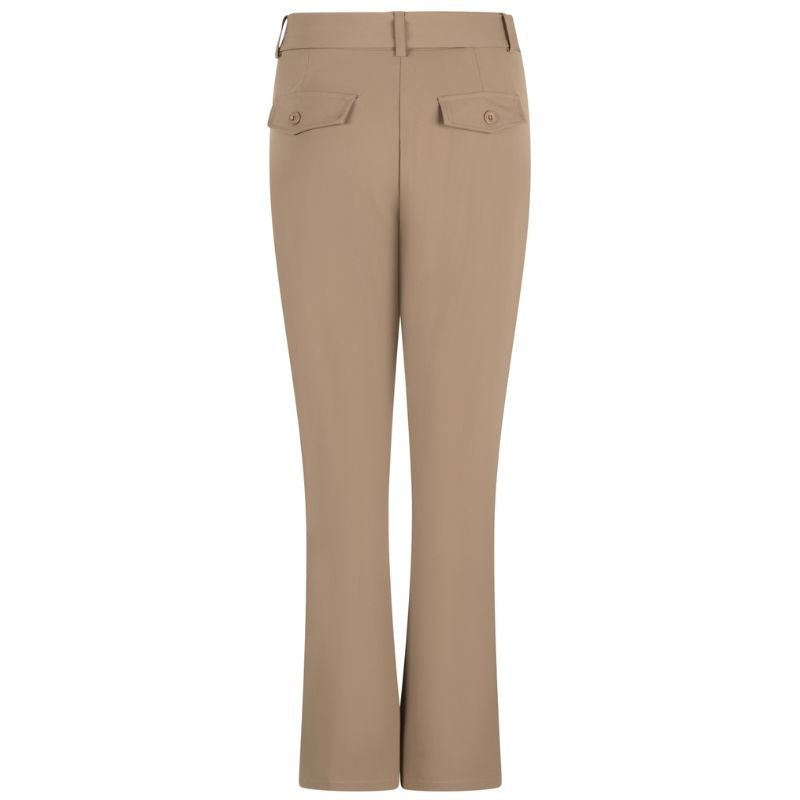 Camelbruine travel flairbroek Belle - Capuchon Fashion