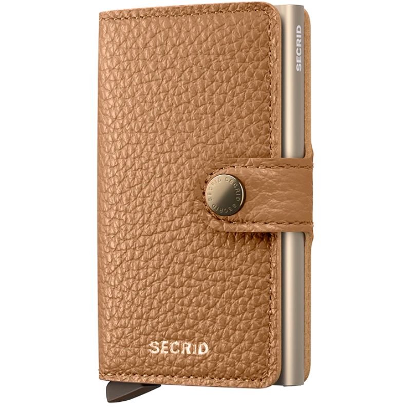 Cappuccino miniwallet Pebble - Capuchon Fashion