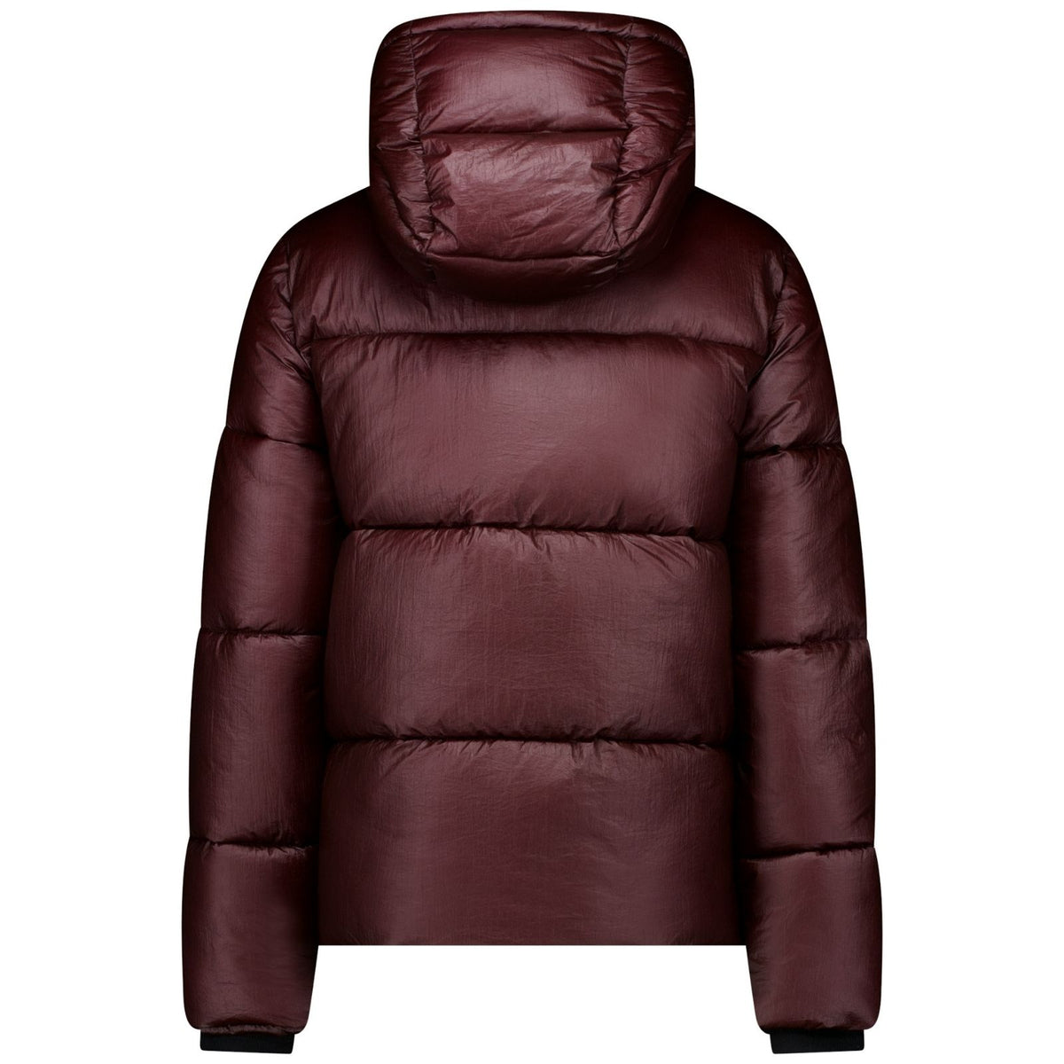 Bordeauxrode winter jacket Kyky