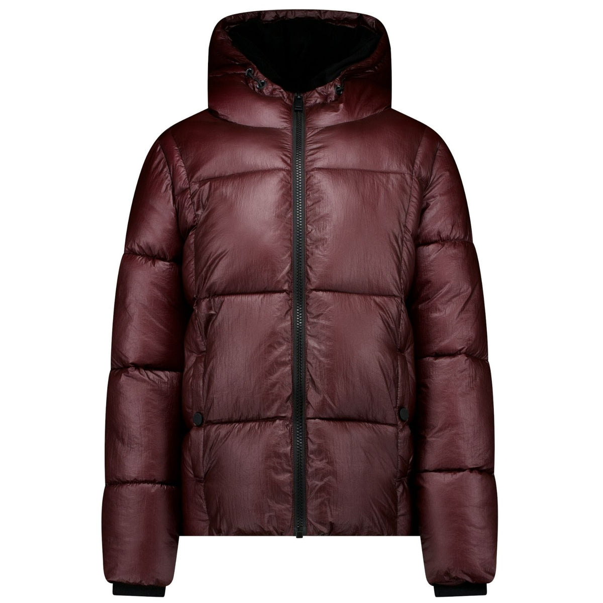 Bordeauxrode winter jacket Kyky