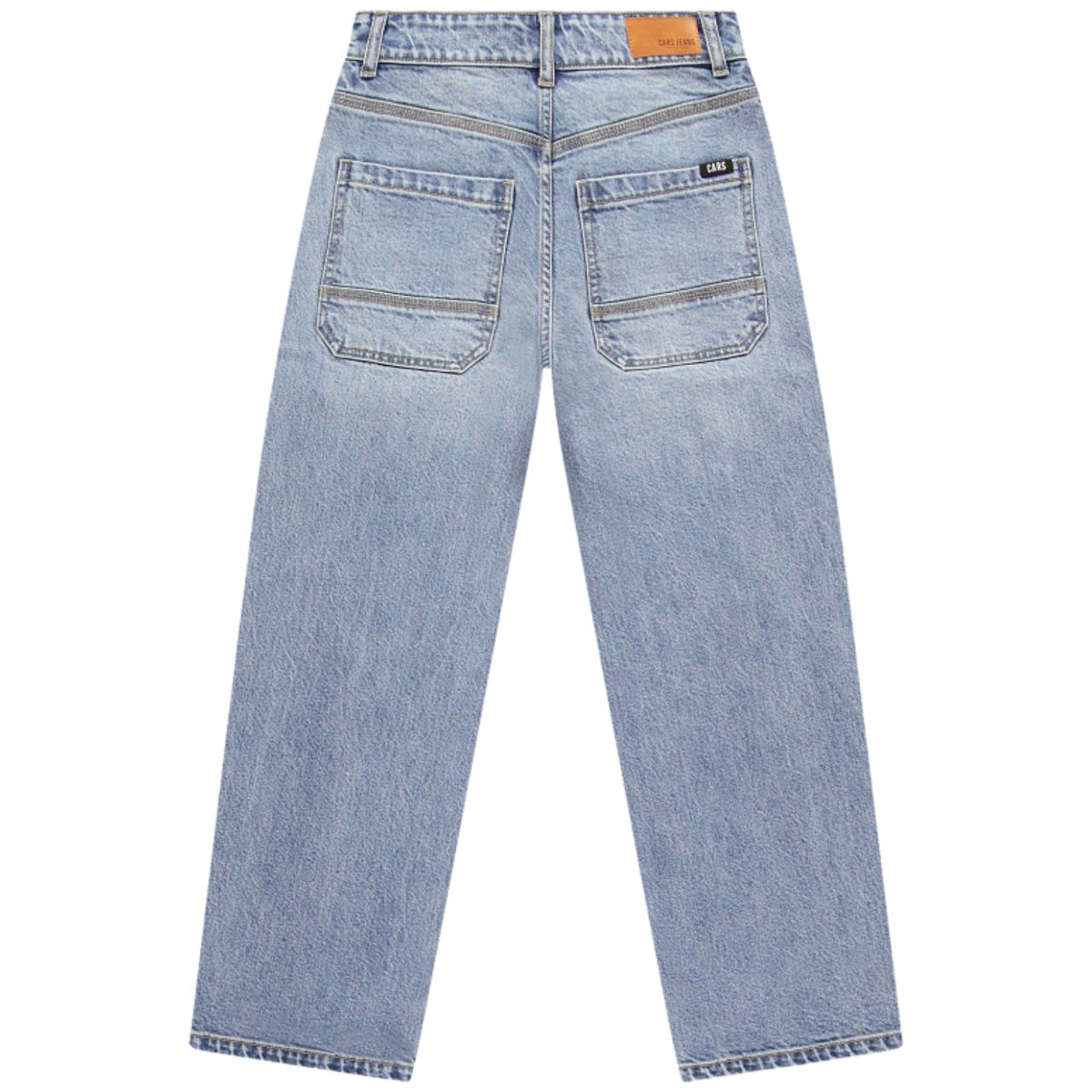 Stone Used barrel fit jeans Des