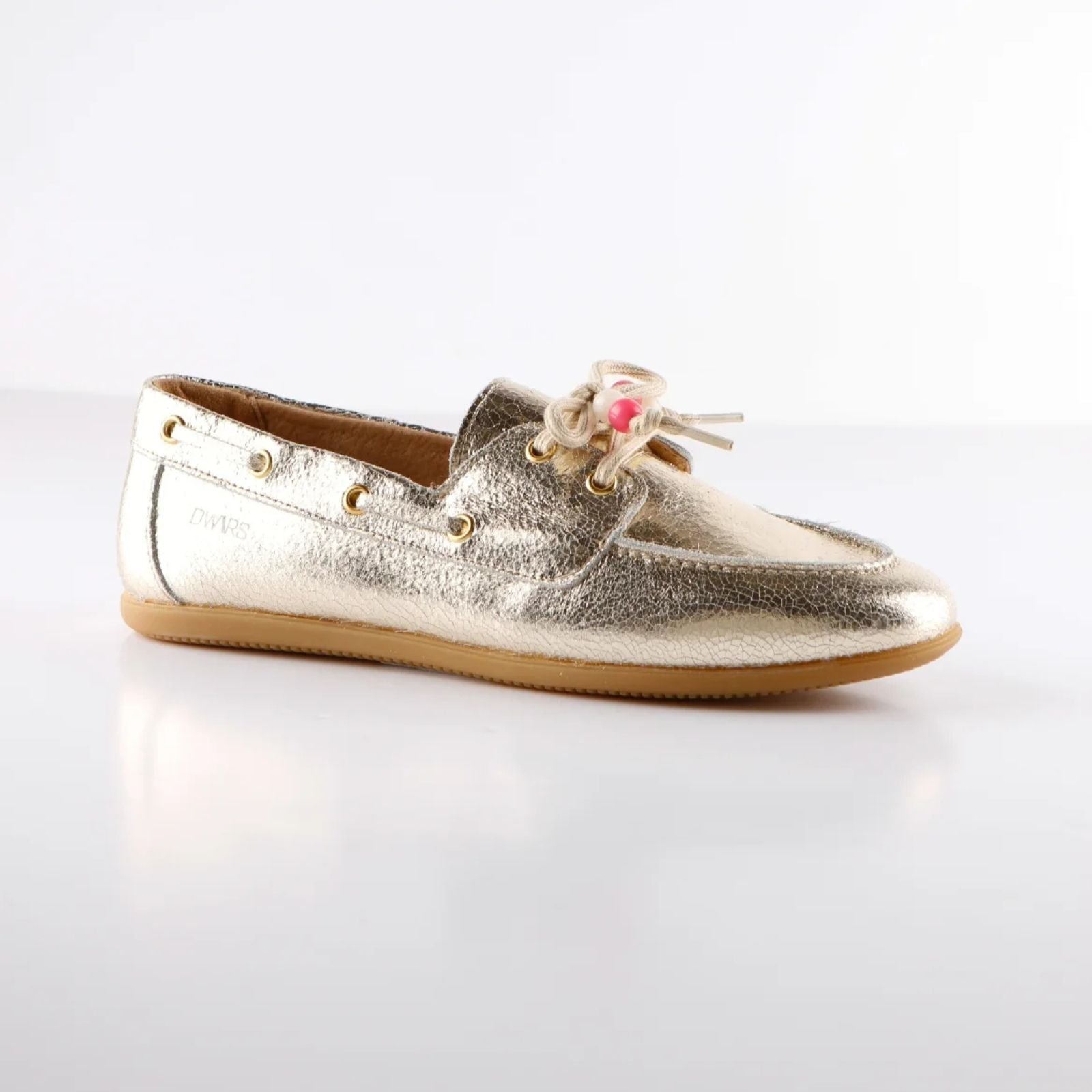 Champagne mocassin Latty Crackled - Capuchon Fashion