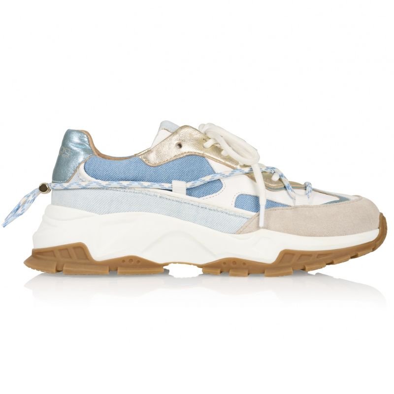 Champagne sneaker Bonney Denim - Capuchon Fashion