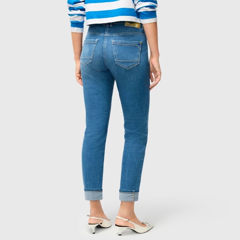 Chic Cobalt Used jeans Rich Slim - Capuchon Fashion