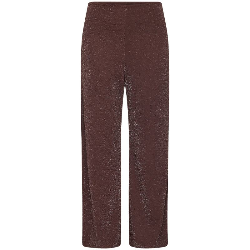 Chocoladebruin met zilveren broek Glut - Capuchon Fashion