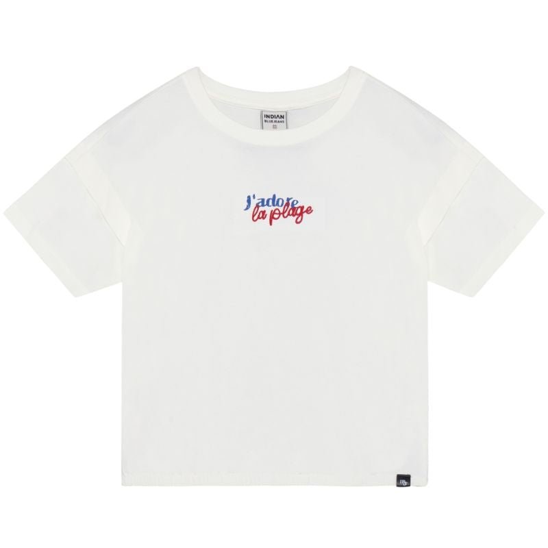 Cloud backprint t-shirt Plage 970822 - Capuchon Fashion