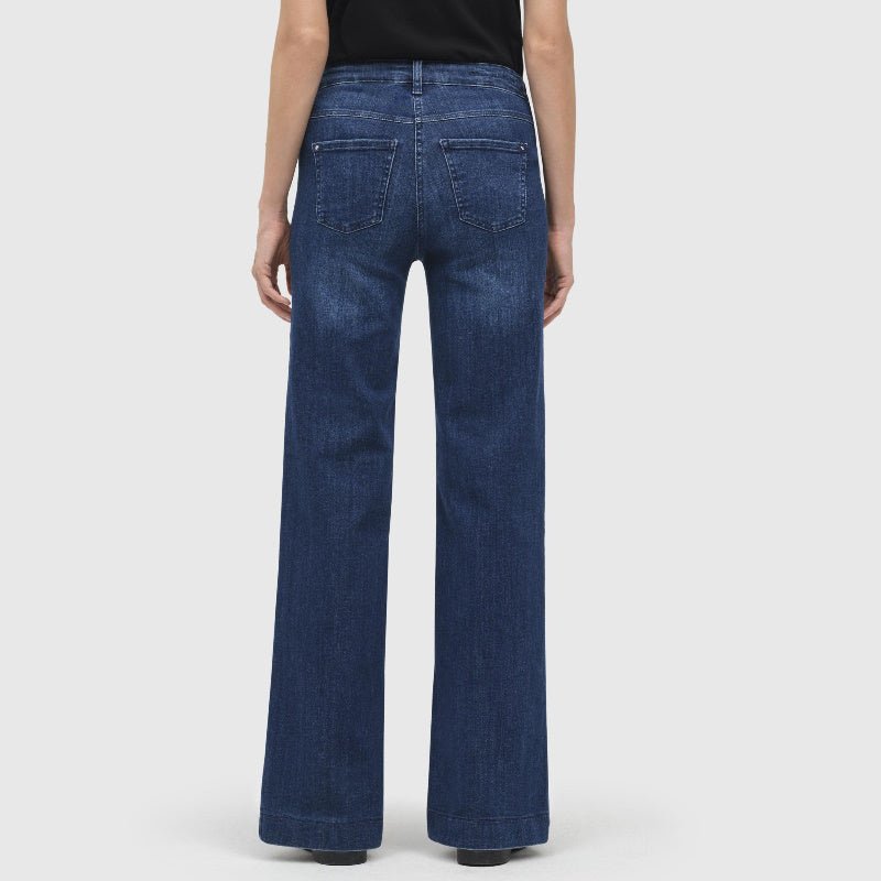 Cobalt Authentic Wash jeans Dream Wide - Capuchon Fashion