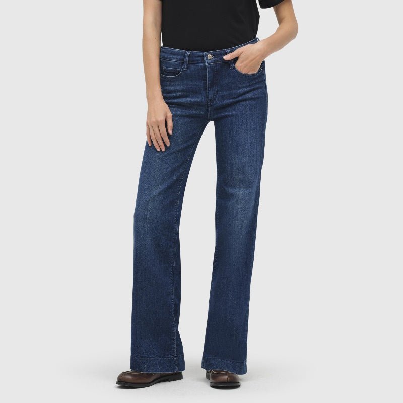 Cobalt Authentic Wash jeans Dream Wide - Capuchon Fashion