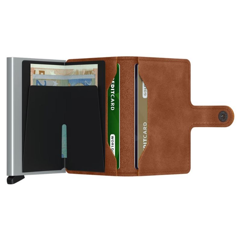 Cognac Miniwallet Vintage - Capuchon Fashion