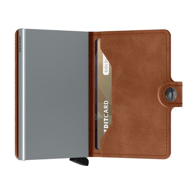 Cognac Miniwallet Vintage - Capuchon Fashion