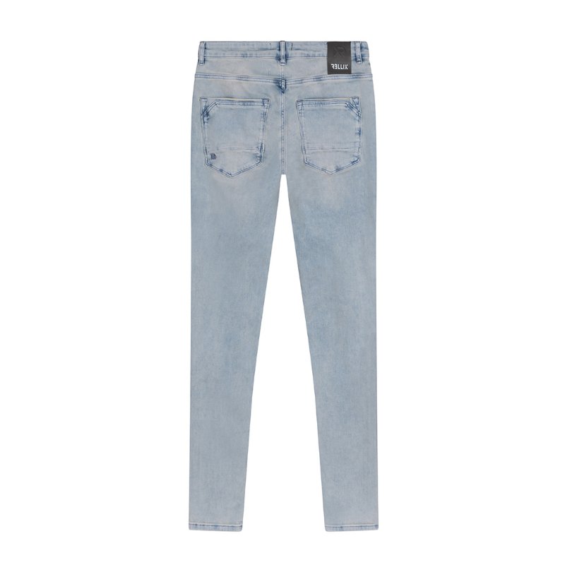 Damaged Light Denim jeans Xyan - Capuchon Fashion