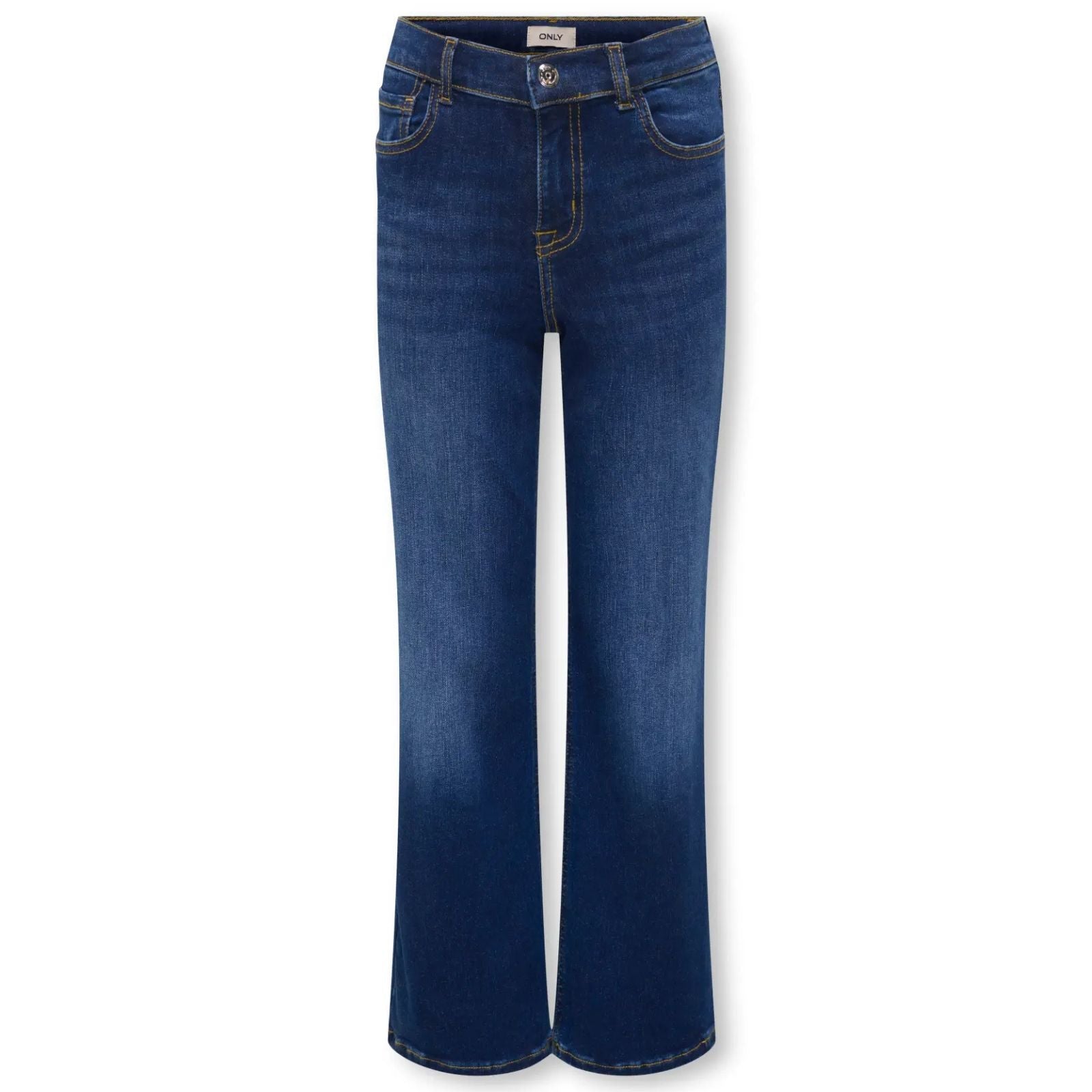 Dark Blue Denim wide fit jeans Madison Blush - Capuchon Fashion