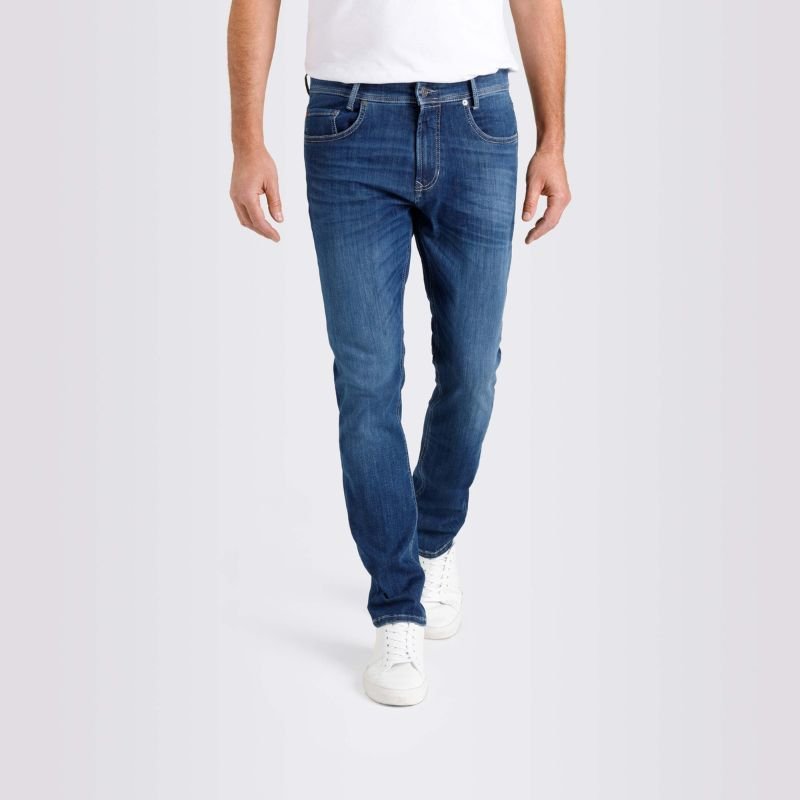 Deep Blue Vintage Wash jeans Macflexx - Capuchon Fashion