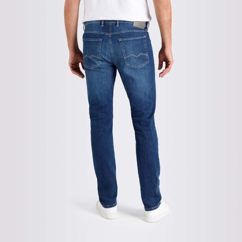 Deep Blue Vintage Wash jeans Macflexx - Capuchon Fashion