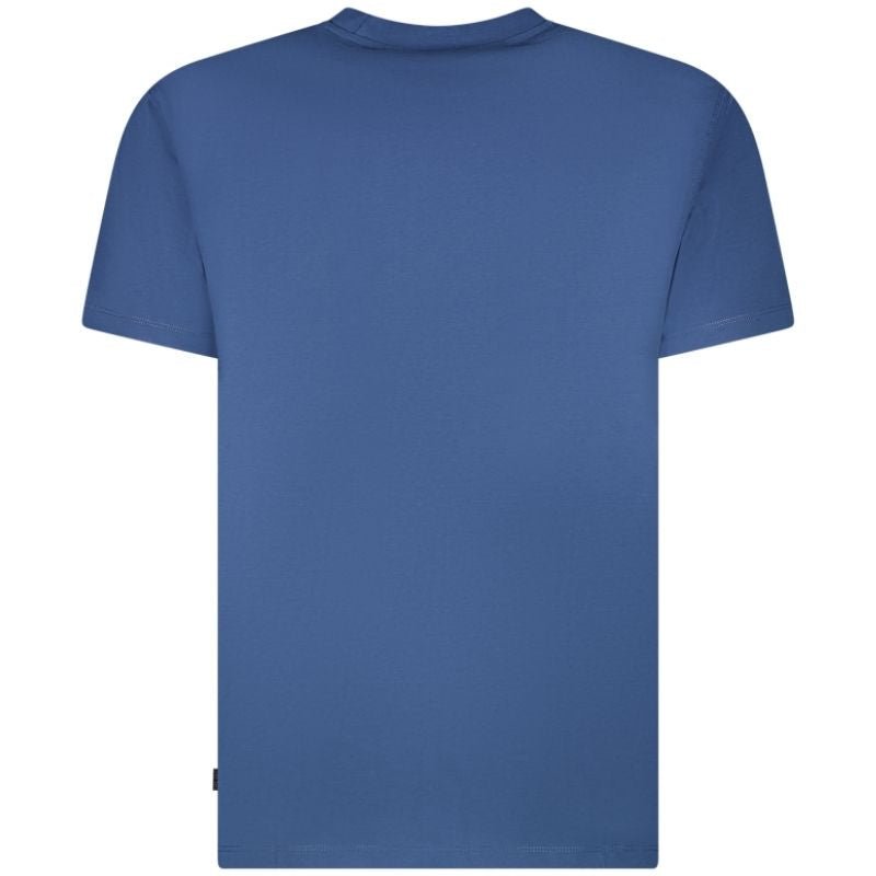 Donkerblauw ronde hals t-shirt Keyno - Capuchon Fashion