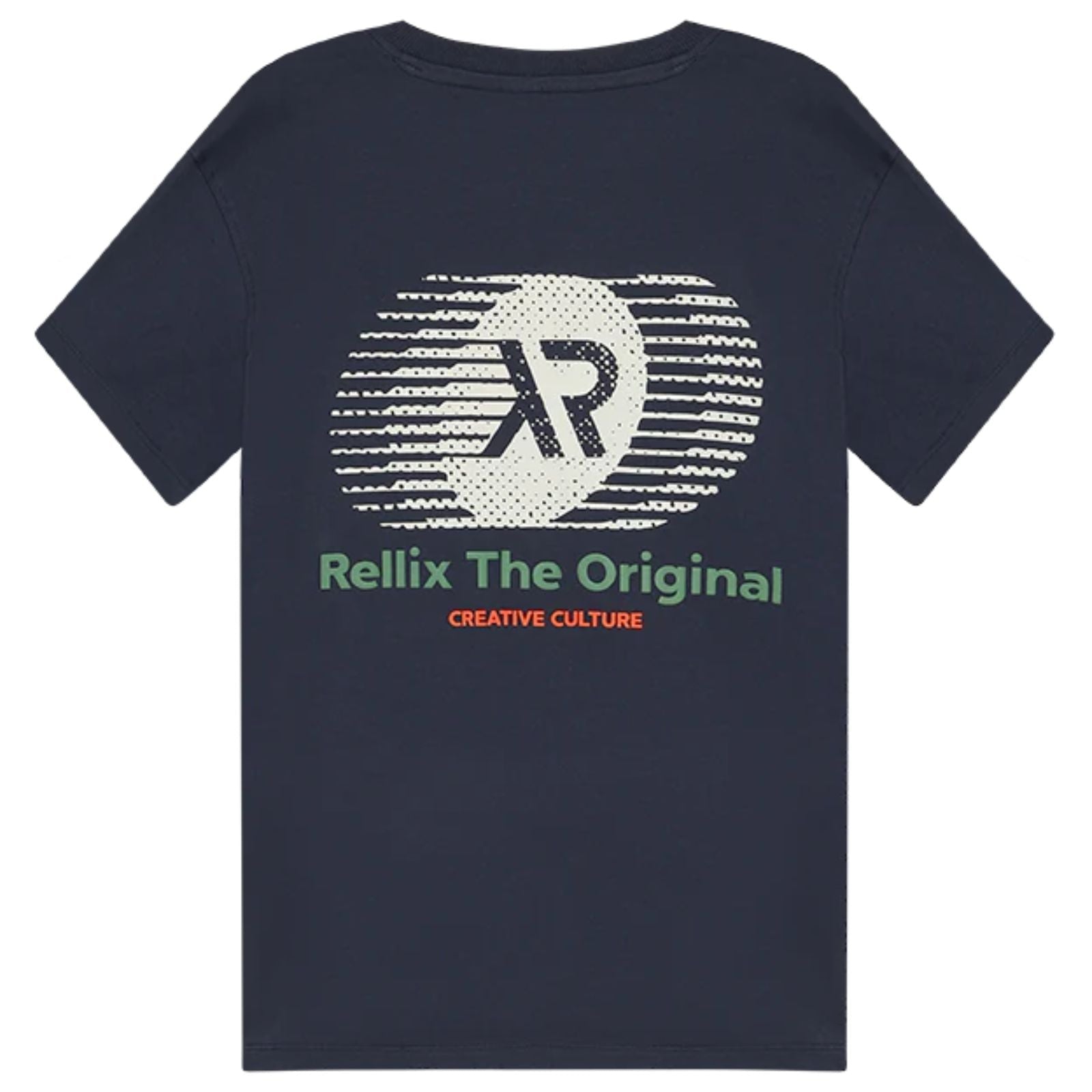 Donkerblauw t-shirt XR Backprint 940450 - Capuchon Fashion