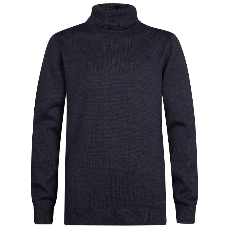 Donkerblauwe basic collar KWC260 - Capuchon Fashion