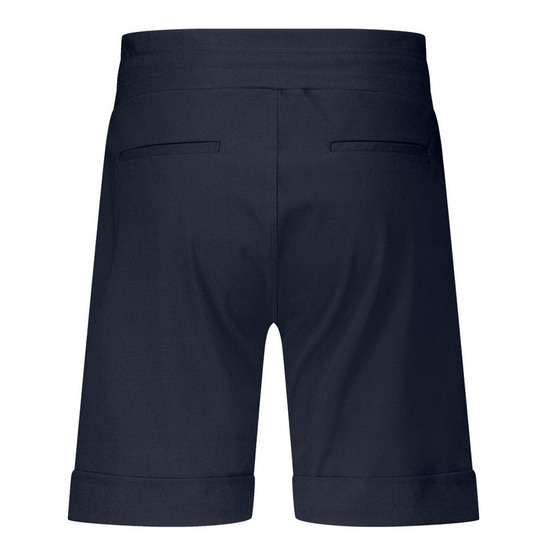 Donkerblauwe bermuda City - Capuchon Fashion
