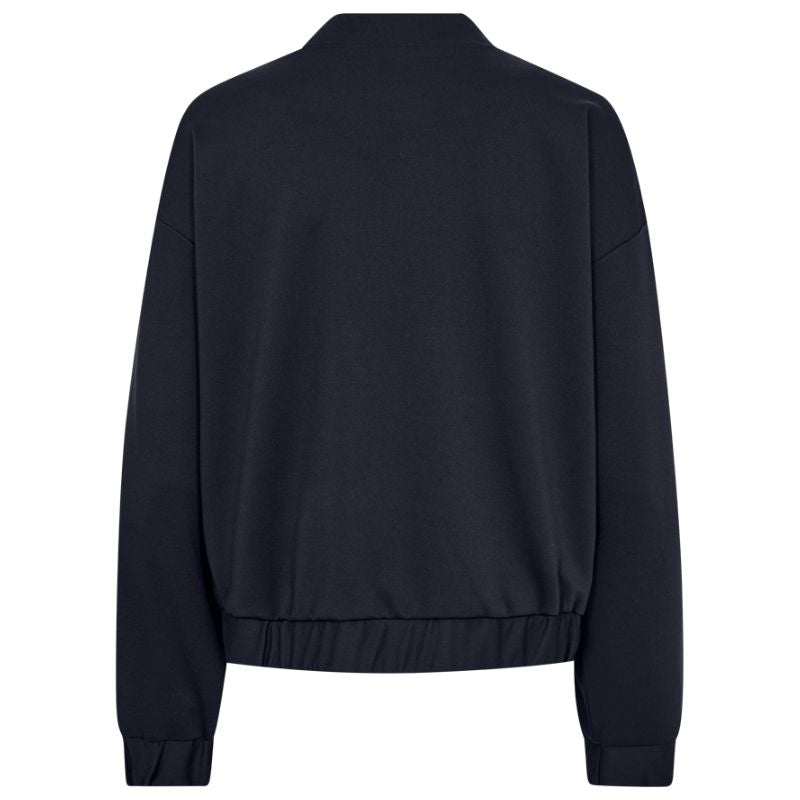 Donkerblauwe bomber jacket Naya - Capuchon Fashion