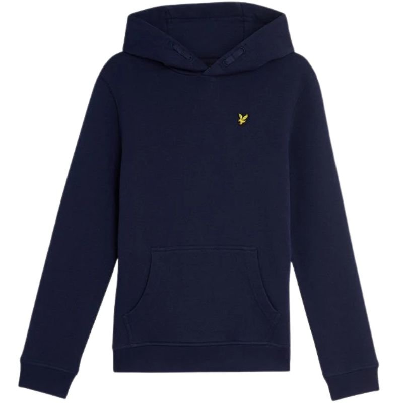 Donkerblauwe Brush Back pullover hoodie MLB2001VB - Capuchon Fashion