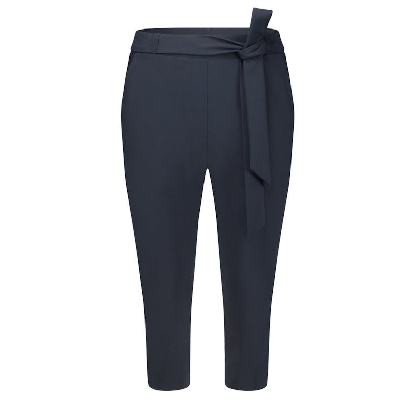Donkerblauwe capri Hanna - Capuchon Fashion