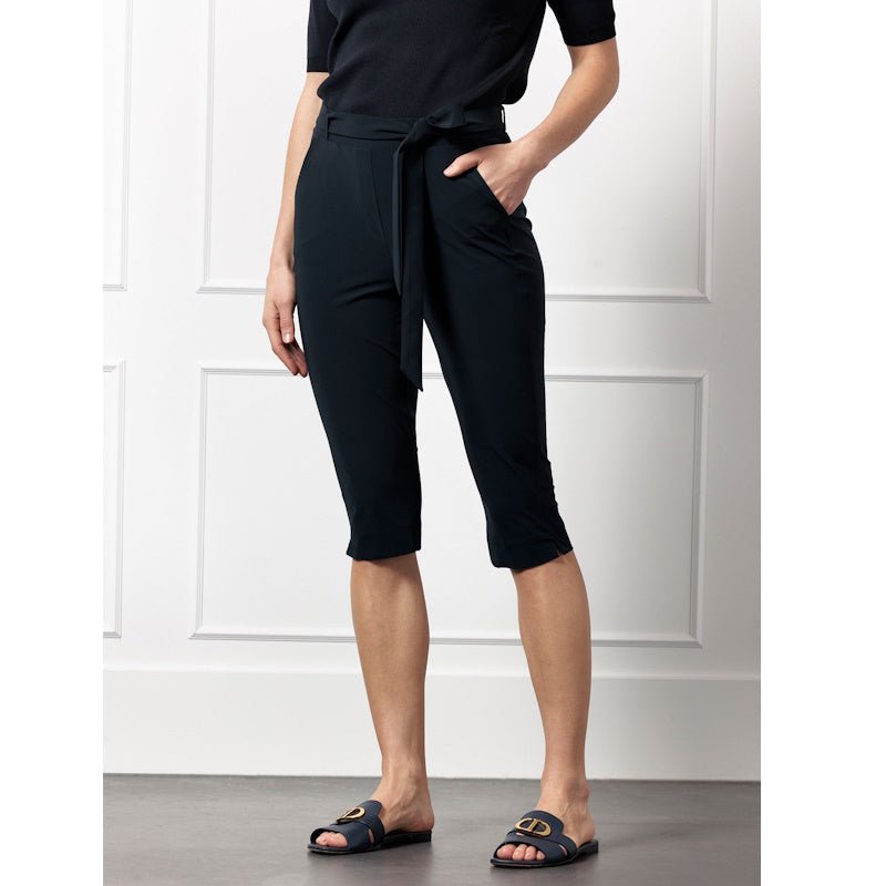Donkerblauwe capri Hanna - Capuchon Fashion