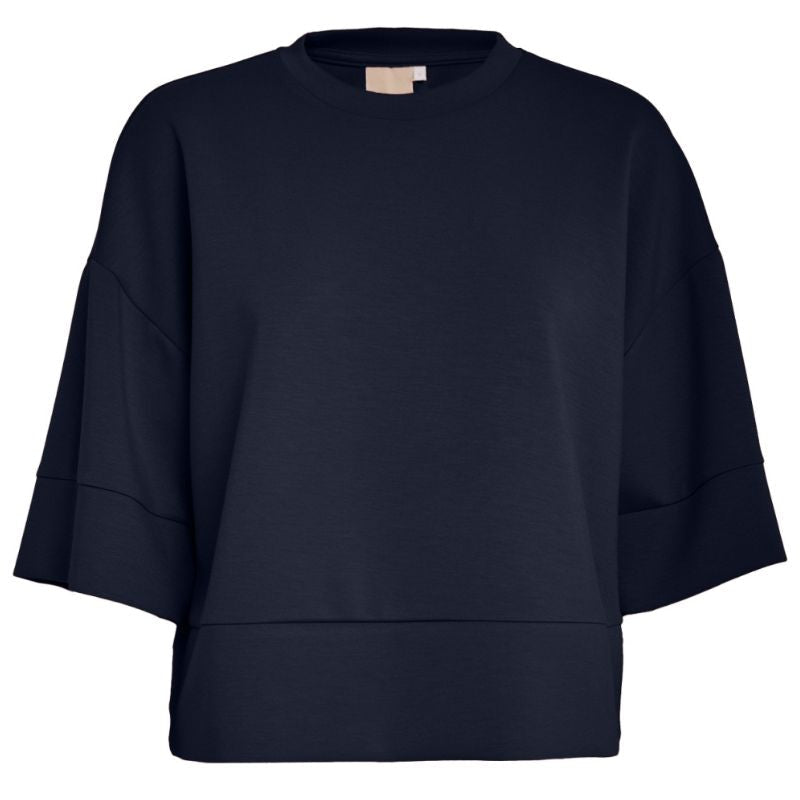 Donkerblauwe GRS wide top Minnie - Capuchon Fashion
