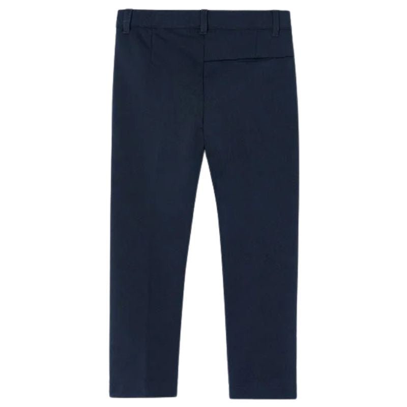 Donkerblauwe interlock trousers - Capuchon Fashion
