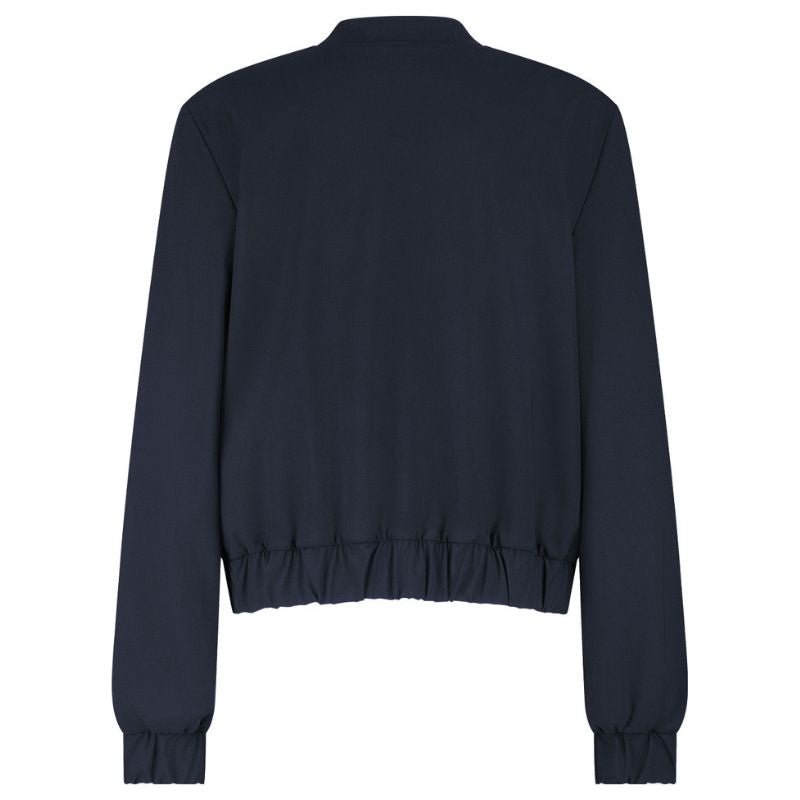 Donkerblauwe jacket Benja bomber - Capuchon Fashion