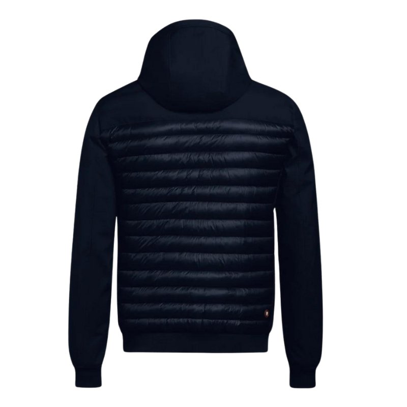 Donkerblauwe jacket Rennes - Capuchon Fashion