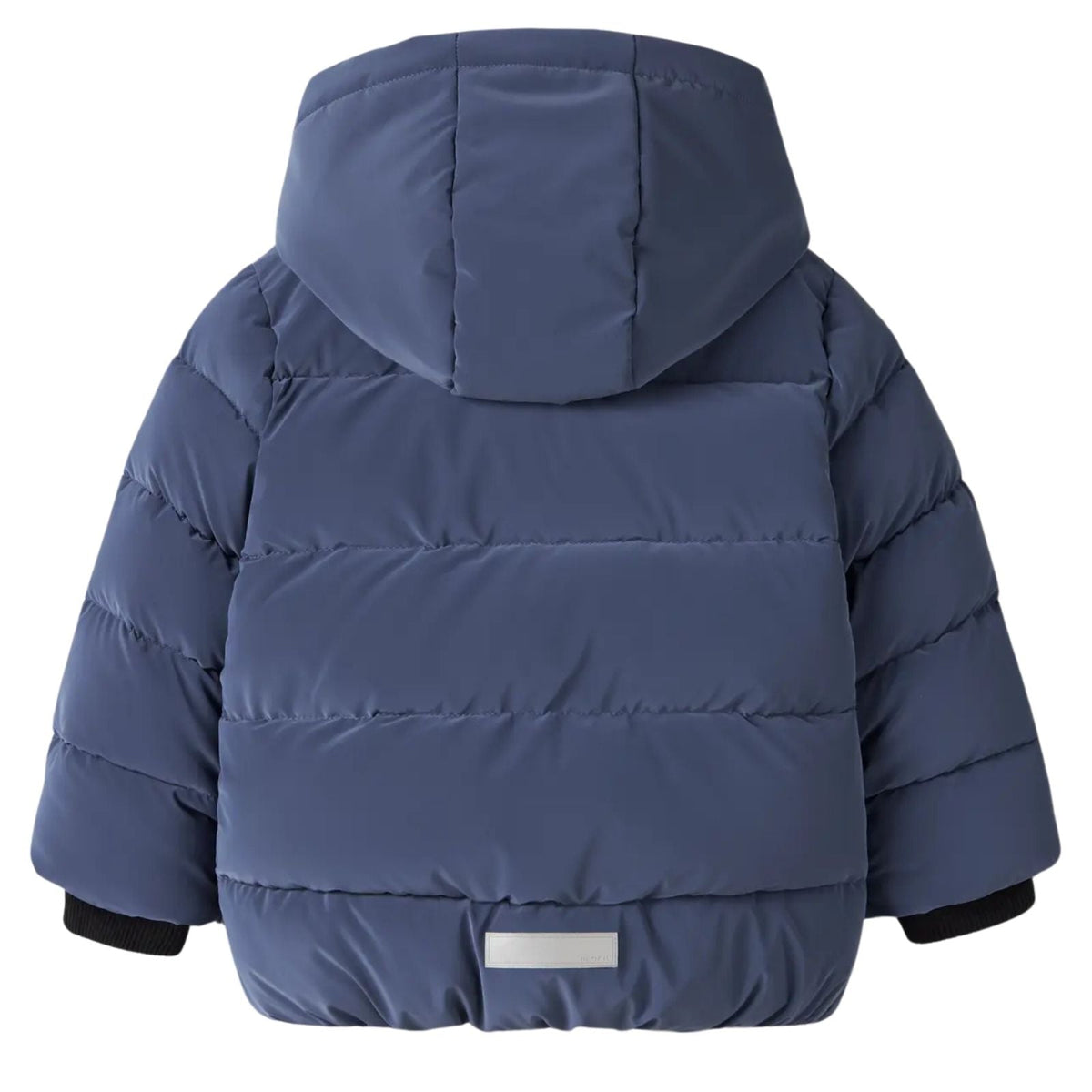 Donkerblauwe puffer jacket Mark - Capuchon Fashion