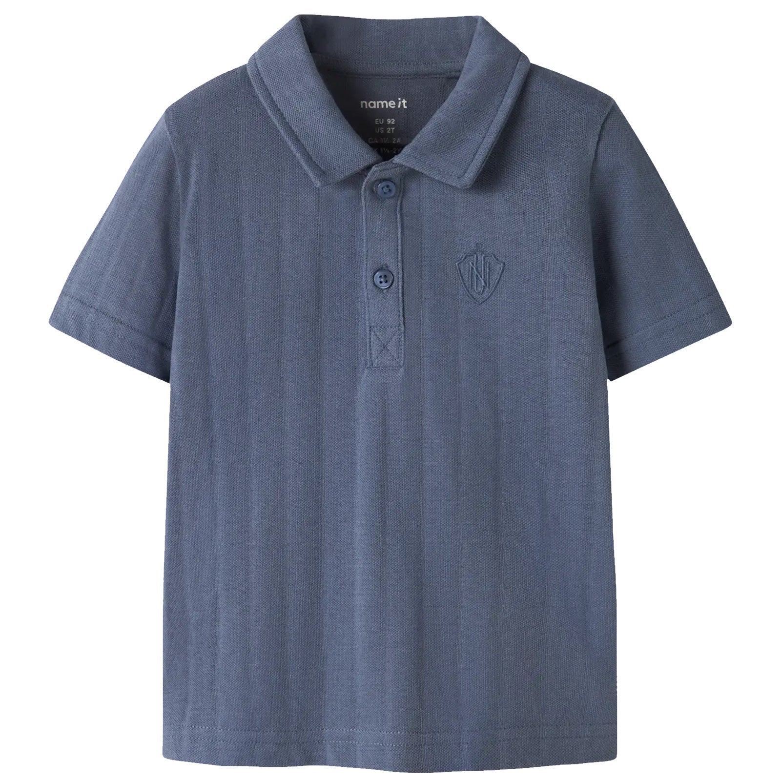 Donkerblauwe regular fit polo Fen - Capuchon Fashion