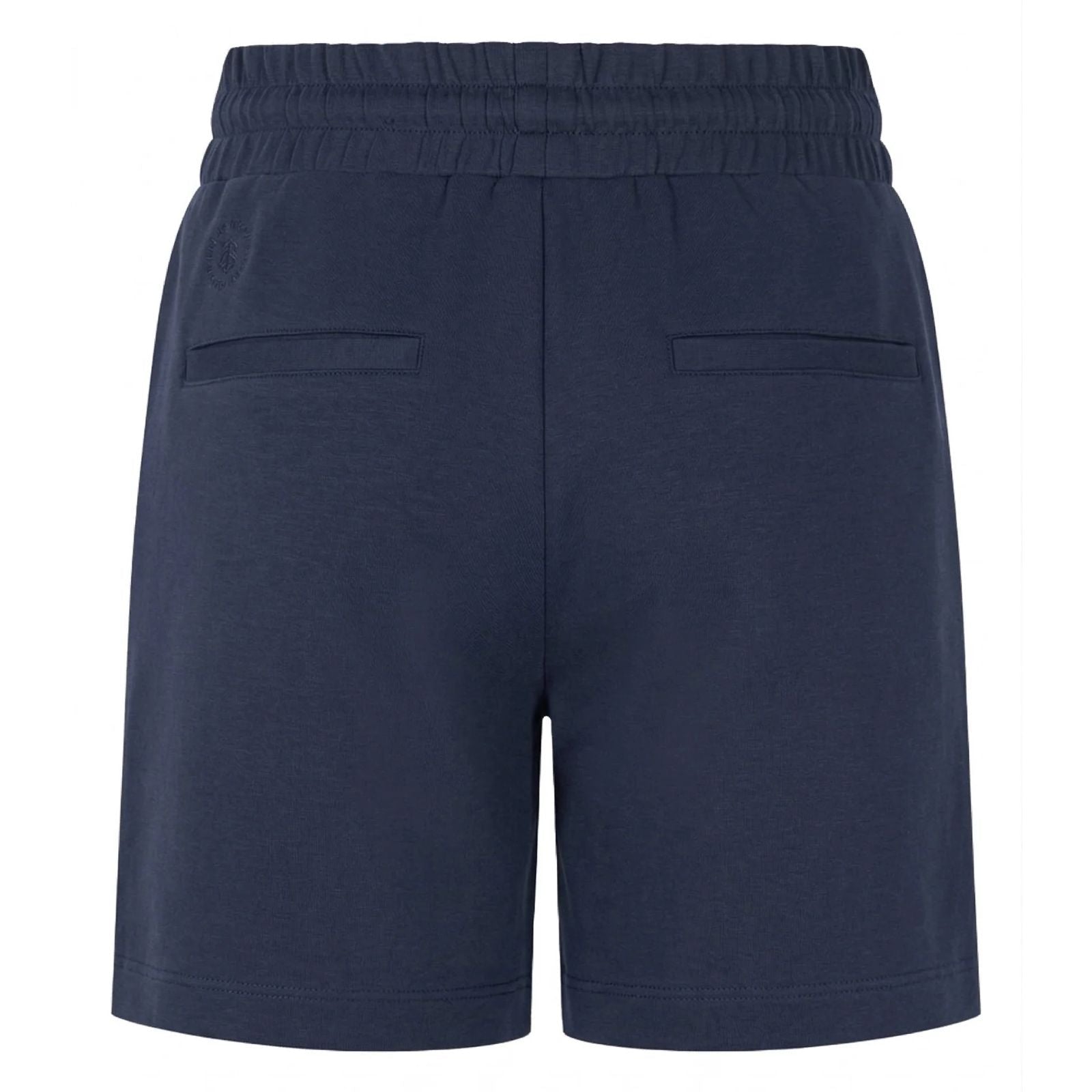 Donkerblauwe sporty short Saskia - Capuchon Fashion