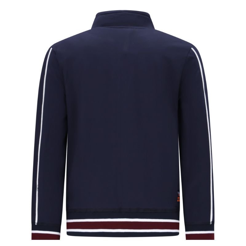 Donkerblauwe trainingsjacket Vigo - Capuchon Fashion