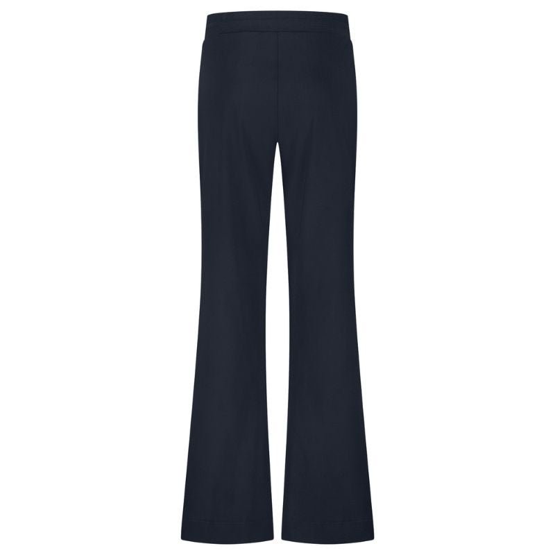 Donkerblauwe travel broek Abigail - Capuchon Fashion