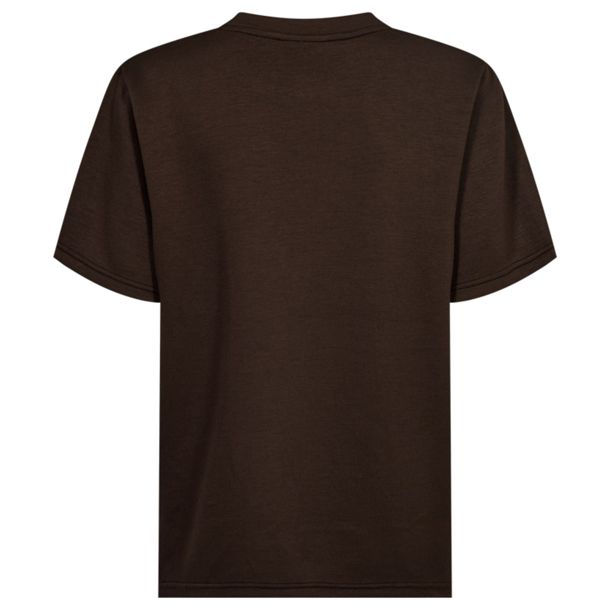 Donkerbruin rhinestones t-shirt Malak - Capuchon Fashion