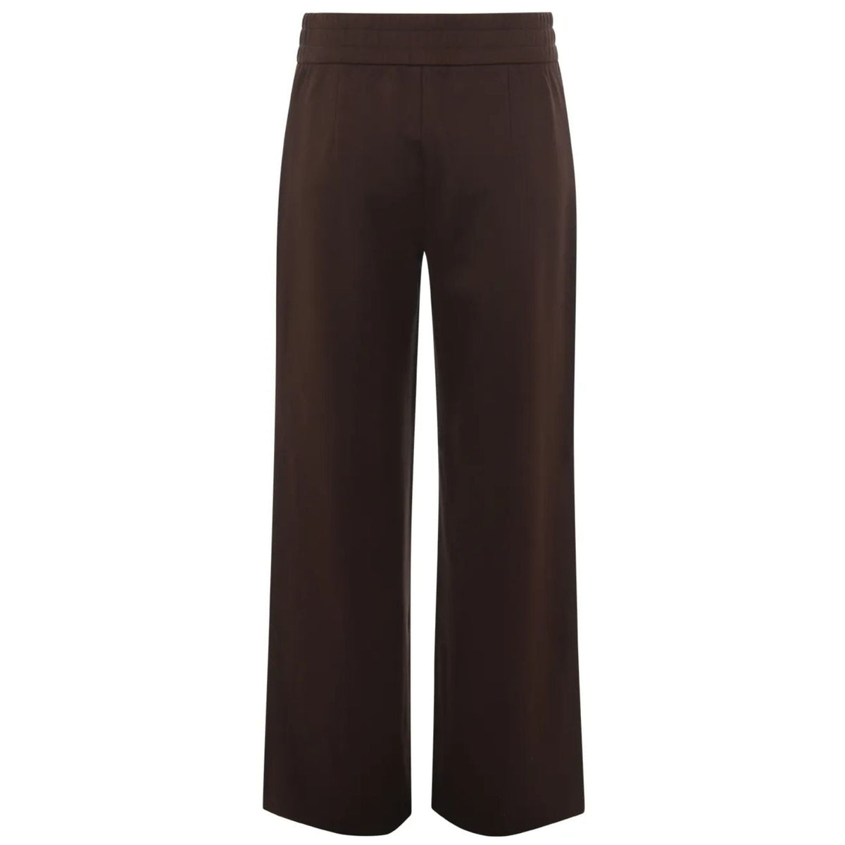 Donkerbruine straight fit broek Reno Jog - Capuchon Fashion