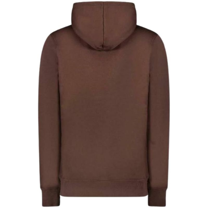 Donkerbruine sweat hoodie Lyto - Capuchon Fashion