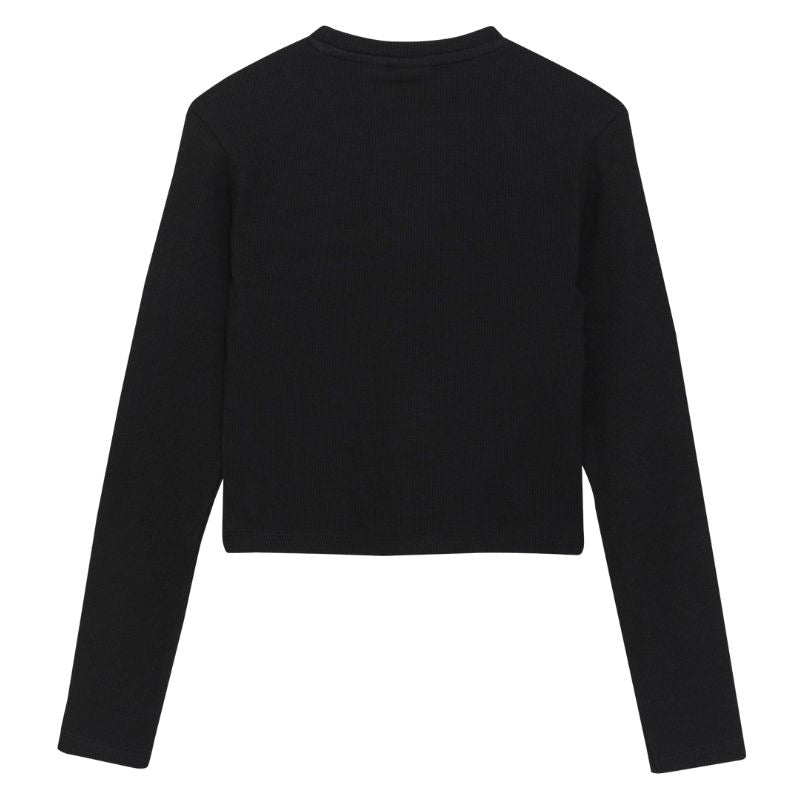 Donkergrijze sportieve longsleeve Sport - Capuchon Fashion