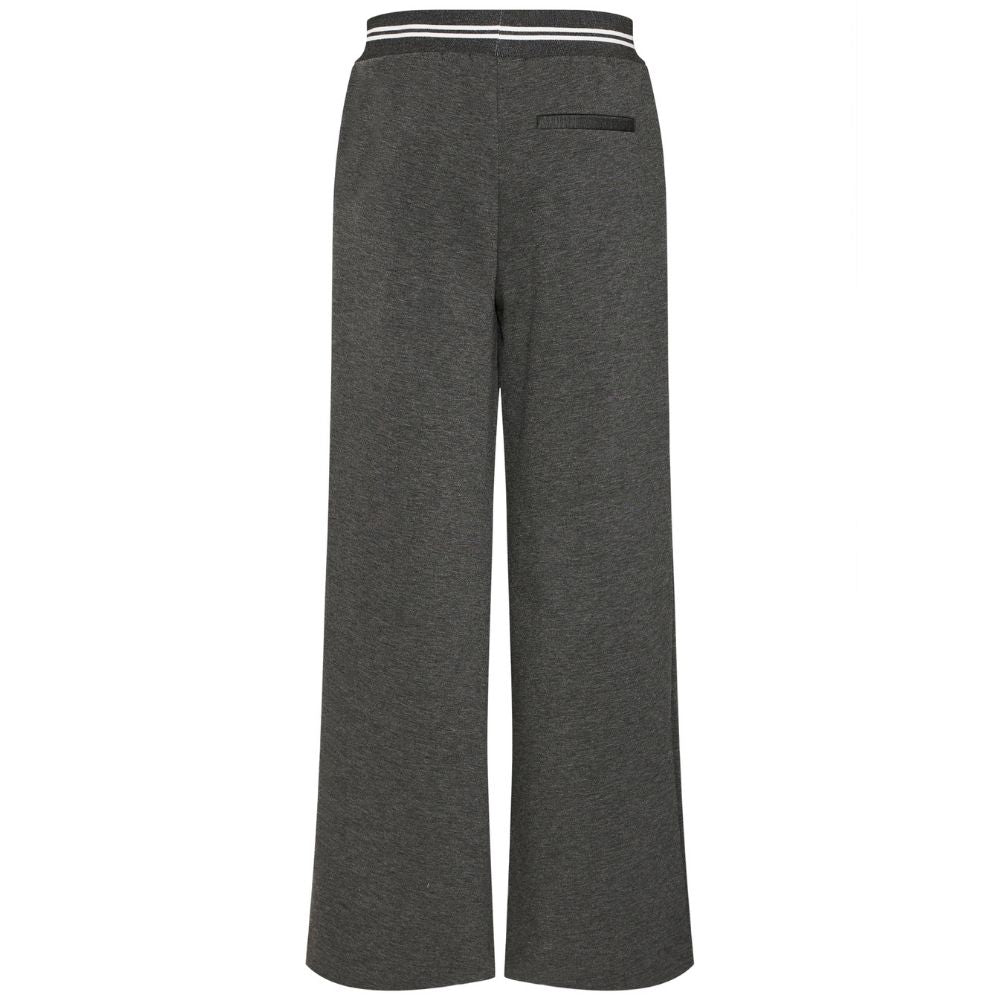 Donkergrijze sporty broek Kate - Capuchon Fashion