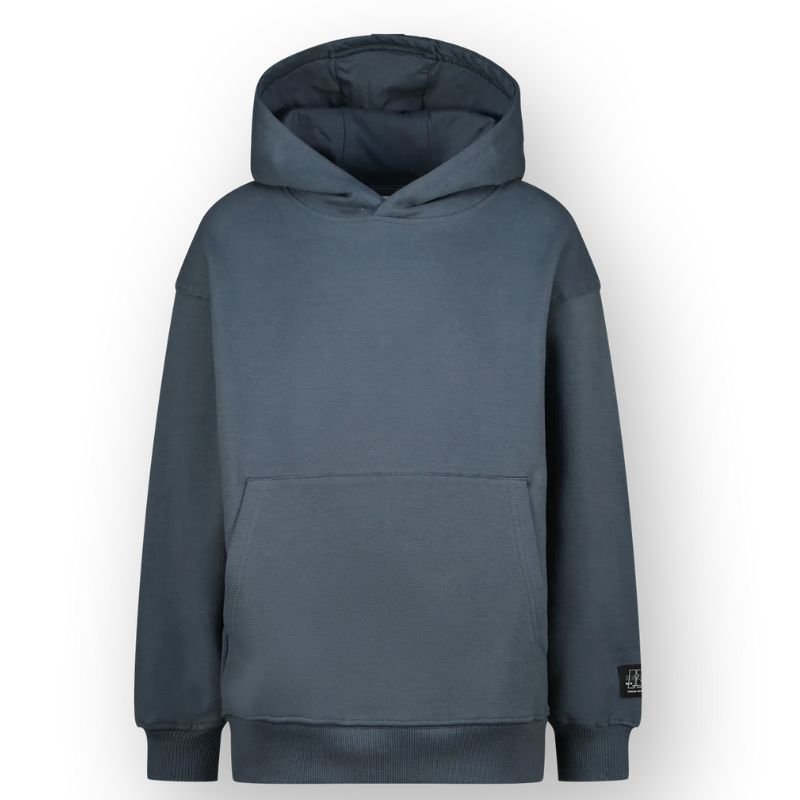 Donkergroene backprint hoodie Natum - Capuchon Fashion