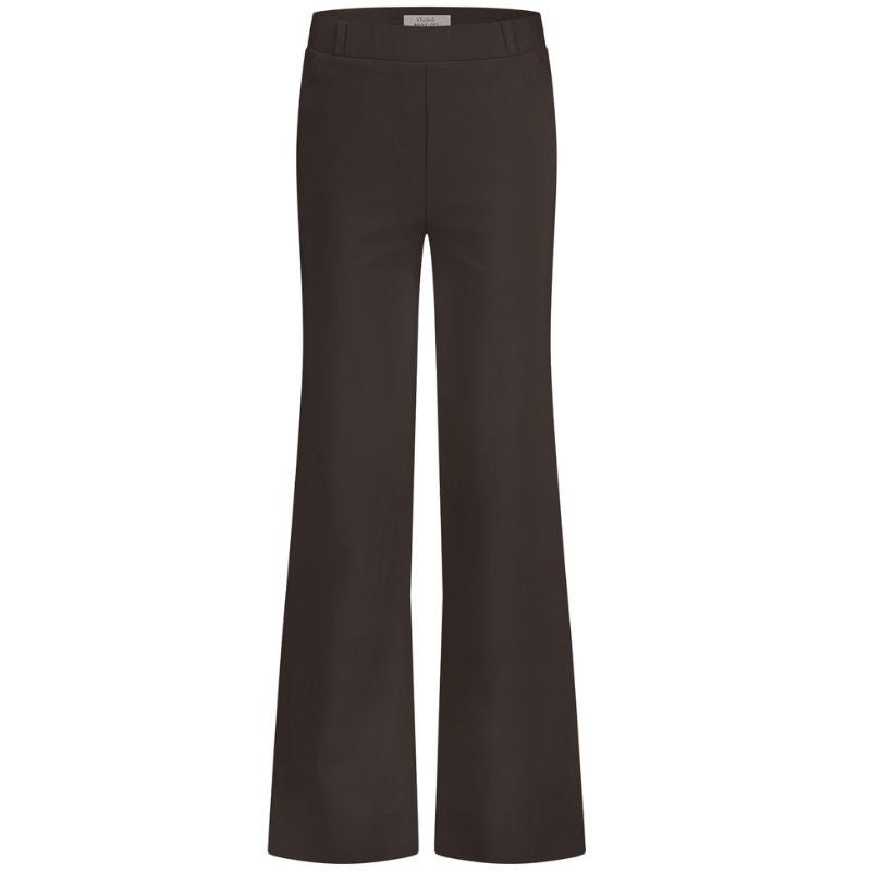 Espresso broek Lexie bonded - Capuchon Fashion