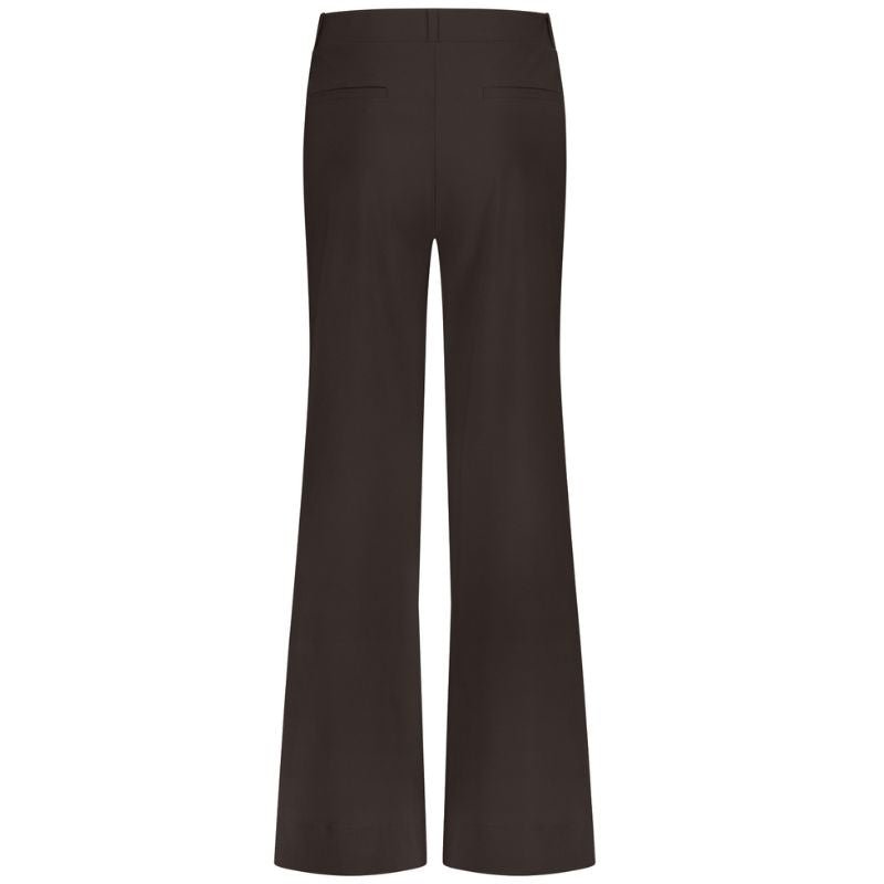 Espresso broek Lexie bonded - Capuchon Fashion