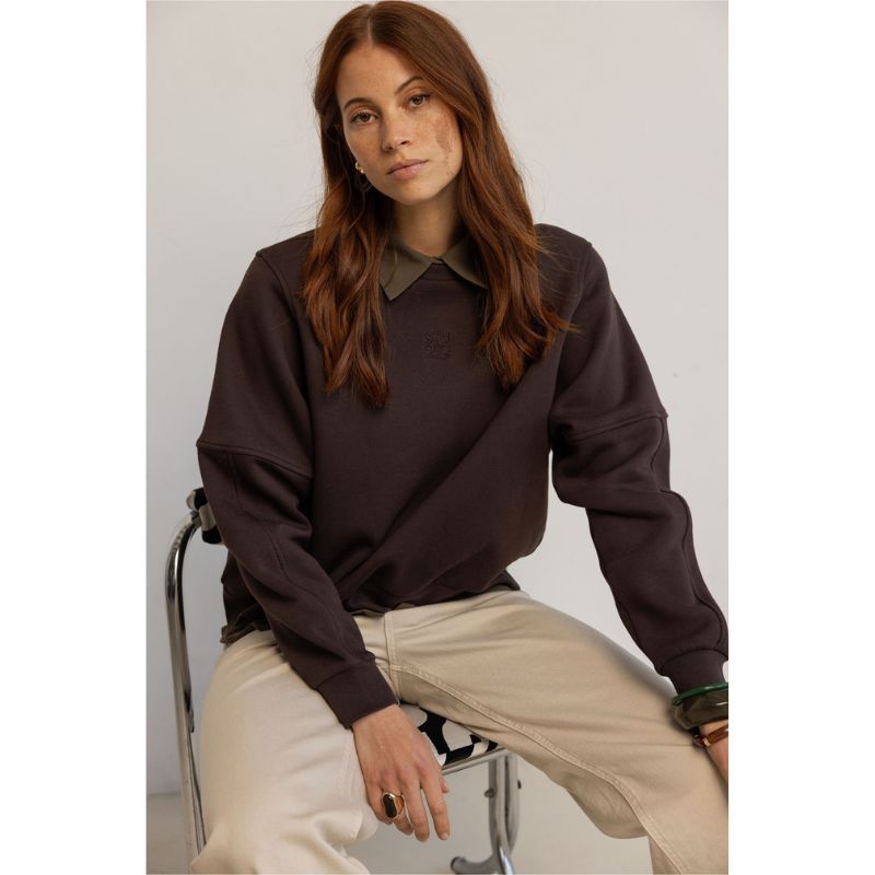 Espresso studio sweater Pleuni - Capuchon Fashion