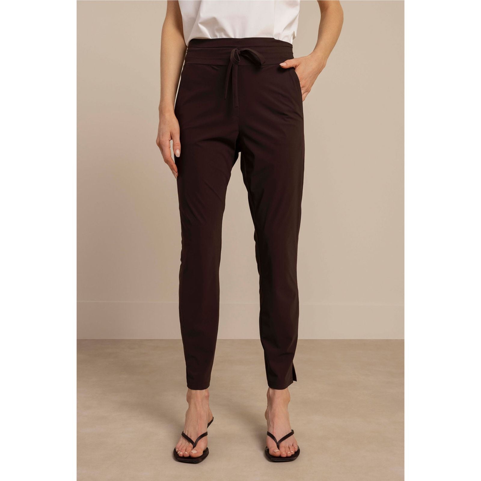 Espresso travel broek Startup summer - Capuchon Fashion