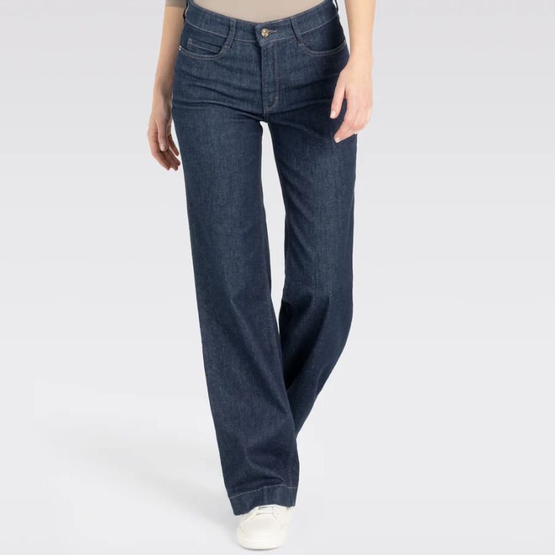 Fashion Rinsed authentic jeans Wide - Capuchon Fashion