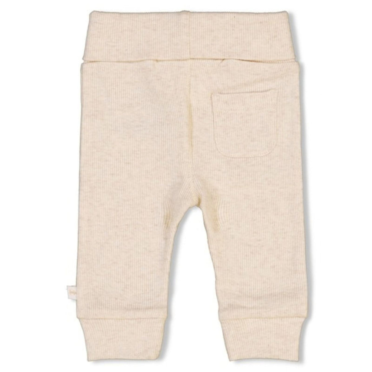 Offwhite melange rib broek The Magic is in You