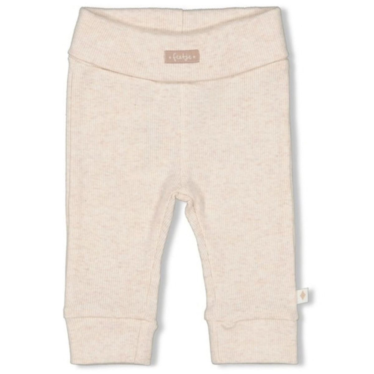 Offwhite melange rib broek The Magic is in You